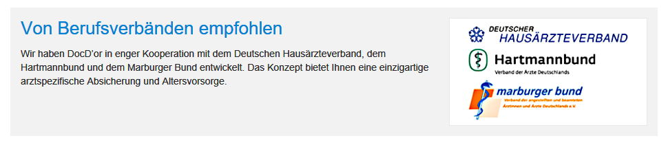DocDor Verbandsprodukt Marburger Bund BU